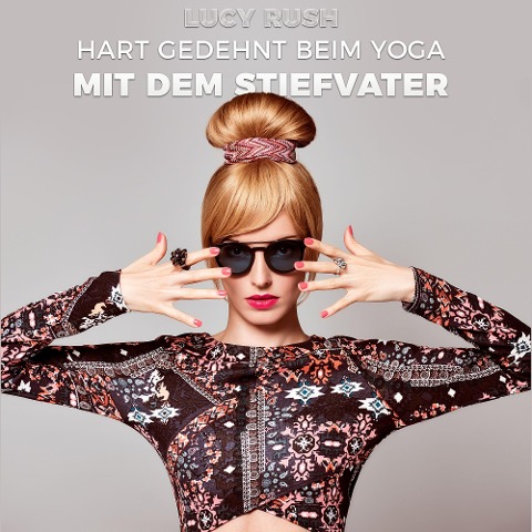 Hart gedehnt beim Yoga mit dem Stiefvater - Carmen Dias