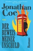 Cover-Bild zum Titel 'Der Beweis meiner Unschuld' von 'Jonathan Coe'