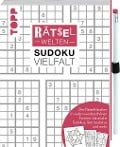 Cover-Bild zum Titel 'Rätselwelten - Sudoku Vielfalt | Der Rätselklassiker in vielen wunderschönen Formen: klassische Sudokus, Sternsudokus und mehr' von 'Silke Berendes'