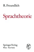 Cover-Bild zum Titel 'Sprachtheorie' von 'Rudolf Freundlich'