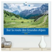 Sur la route des Grandes Alpes, la vallée de la Guisane (Calendrier mural 2026 DIN A2 vertical) calendrier de bureau - Alain Gaymard