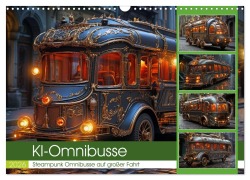 Cover-Bild zum Titel 'KI-Omnibusse (Wandkalender 2026 DIN A3 quer), CALVENDO Monatskalender' von 'Steffen Gierok-Latniak'