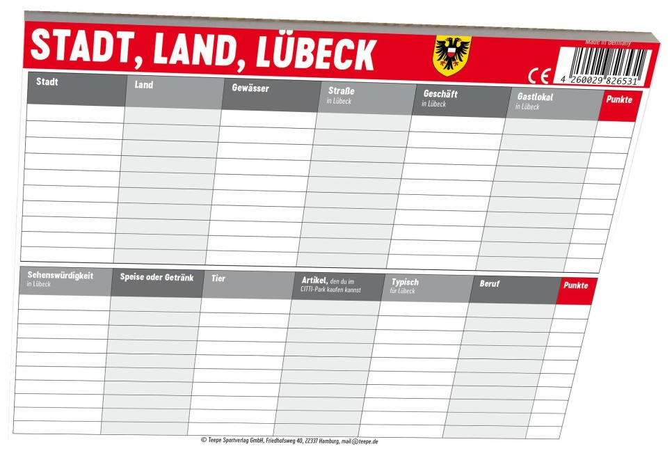Stadt, Land, Lübeck - 
