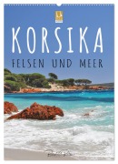 Cover-Bild zum Titel 'Korsika - Felsen und Meer (Wandkalender 2026 DIN A2 hoch), CALVENDO Monatskalender' von 'Reinhold Ratzer'