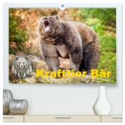 Cover-Bild zum Titel 'Krafttier Bär (hochwertiger Premium Wandkalender 2026 DIN A2 quer), Kunstdruck in Hochglanz' von 'Johann Schörkhuber'