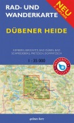 Cover-Bild zum Titel 'Rad- und Wanderkarte Dübener Heide 1: 35.000' von ''