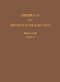 Cover-Bild zum Titel 'Jahrbuch des öffentlichen Rechts der Gegenwart. Neue Folge' von ''