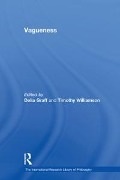Cover-Bild zum Titel 'Vagueness' von 'Delia Graff, Timothy Williamson'