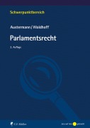 Cover-Bild zum Titel 'Parlamentsrecht' von 'Philipp Austermann, Christian Waldhoff'