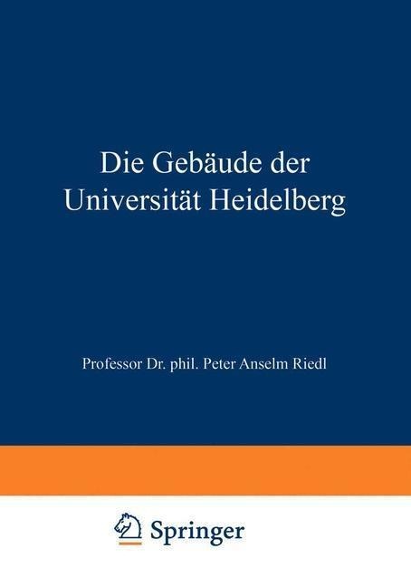 Die Gebäude der Universität Heidelberg - 