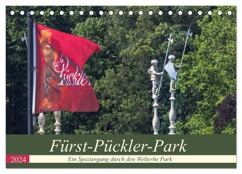 Fürst Pückler Park (Tischkalender 2024 DIN A5 quer), CALVENDO Monatskalender - Redi Fotografie