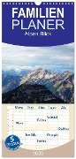 Familienplaner 2025 - Alpen Blick mit 5 Spalten (Wandkalender, 21 x 45 cm) CALVENDO - Miriam Schwarzfischer