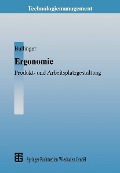 Cover-Bild zum Titel 'Ergonomie' von 'Hans-Jörg Bullinger'