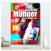 Cover-Bild zum Titel 'Männer und gefühlvolle Zitate (hochwertiger Premium Wandkalender 2026 DIN A2 hoch), Kunstdruck in Hochglanz' von 'Ralf Wehrle & Uwe Frank (Black&White Fotodesign)'