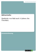 Cover-Bild zum Titel 'Eindrücke von Mali nach 14 Jahren. Ein Überblick' von 'Wilfried Hoffer'