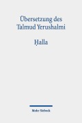 Cover-Bild zum Titel 'Übersetzung des Talmud Yerushalmi' von ''