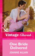 One Bride Delivered (Mills & Boon Vintage Cherish) - Jeanne Allan