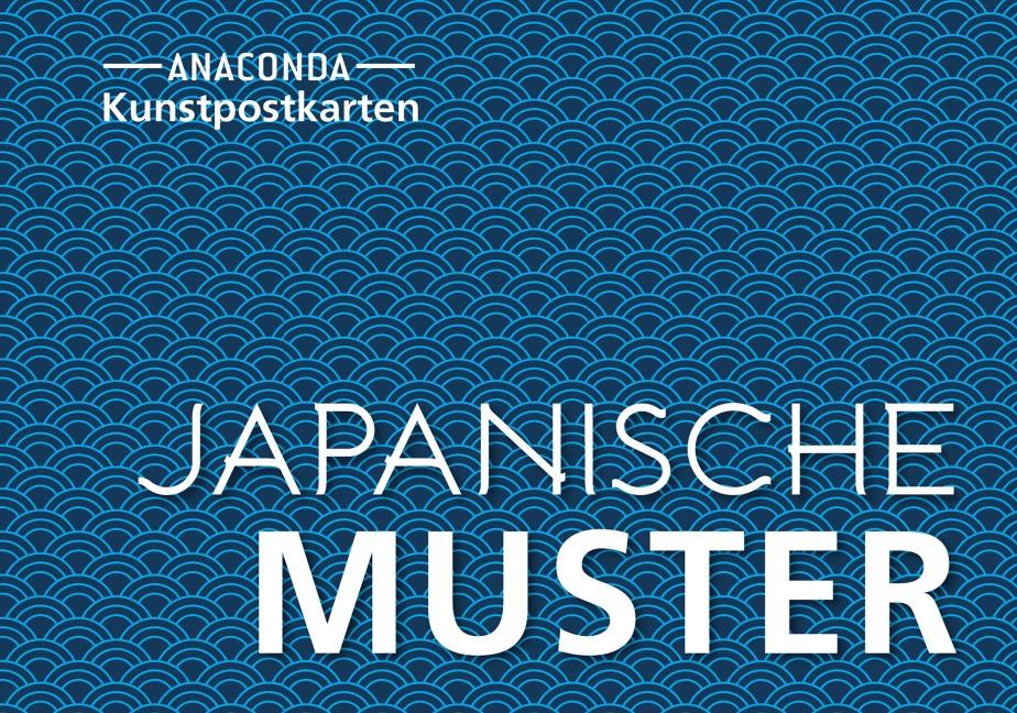 Postkarten-Set Japanische Muster - 
