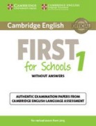 Cover-Bild zum Titel 'Cambridge English First 1 for Revised Exam from 2015 Student's Book with Answers' von ''