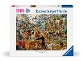 Cover-Bild zum Titel 'Erwachsenenpuzzle 1000 Teile - Chaos in der Galerie' von ''