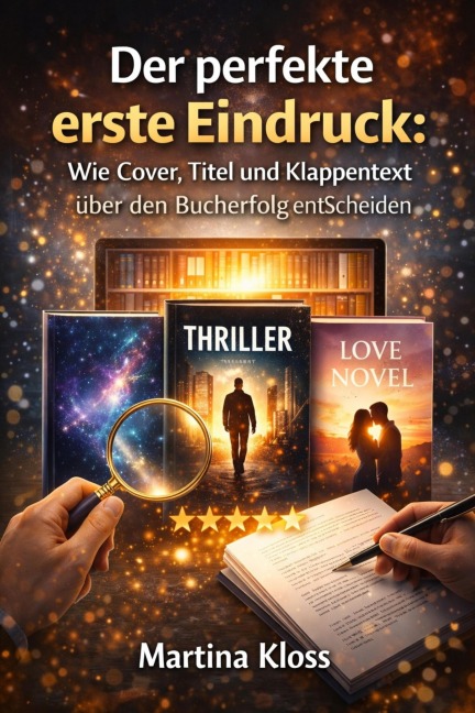Der perfekte erste Eindruck: Wie Cover, Titel und Klappentext über den Bucherfolg entscheiden - Martina Kloss