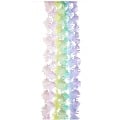 Krepp Girlanden, Regenbogen Pastell Mix, FSC MIX, 7 Stk, 17,5 cm x 3 m, inkl. 2 m Kordel - 