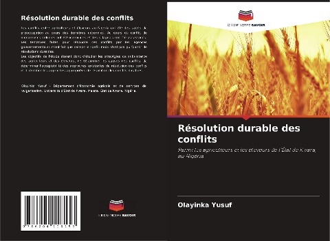 Résolution durable des conflits - Olayinka Yusuf