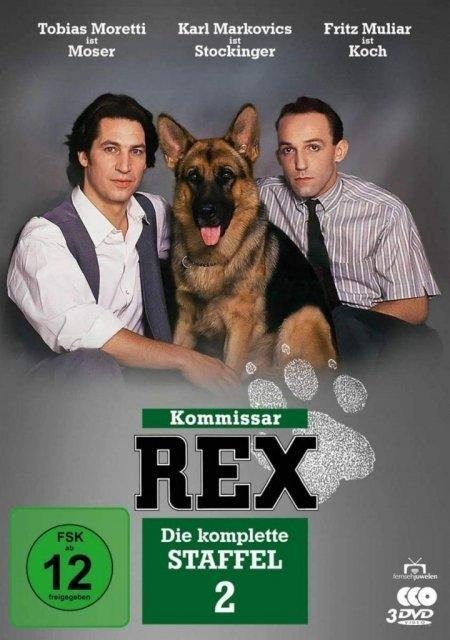 Kommissar Rex - Die komplette 2. Staffel. 3 DVDs - 