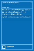 Cover-Bild zum Titel 'Taterleben und Mitteilungsprozesse bei sexuellem Missbrauch von Kindern und Jugendlichen' von 'Katrin Behruzi'