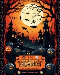Eng Halloween - Het ultieme kleurboek voor horrorliefhebbers, tieners en volwassenen - Spooky Printing Press