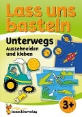 Cover-Bild zum Titel 'Lass uns basteln - Ausschneiden und Kleben ab 3 Jahre - Unterwegs' von 'Corina Beurenmeister'