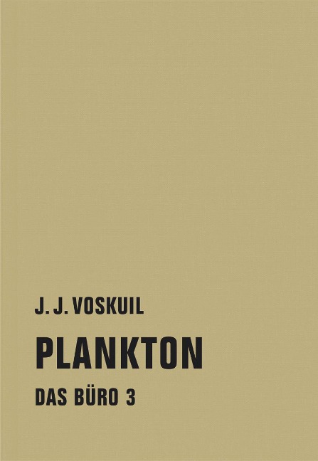 Plankton - J. J. Voskuil