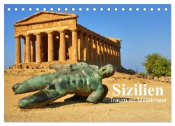 Sizilien - Traum im Mittelmeer (Tischkalender 2026 DIN A5 quer), CALVENDO Monatskalender - Hans-Josef Und Ilona Jakobs