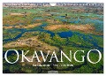 Okavango - Das Delta von oben (Wandkalender 2024 DIN A4 quer), CALVENDO Monatskalender - Olaf Bruhn