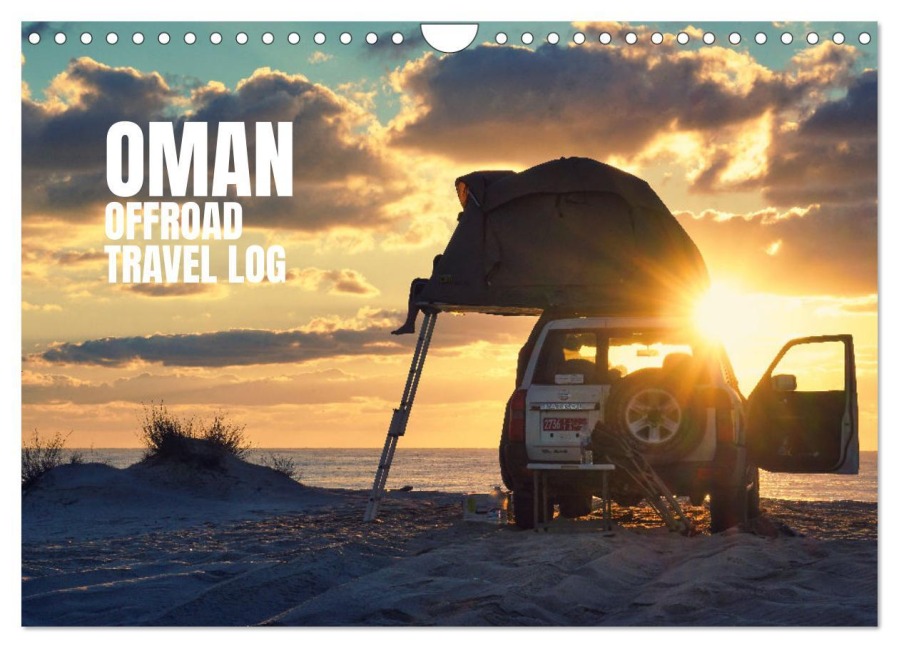 OMAN Offroad Travel Log (Wandkalender 2026 DIN A4 quer), CALVENDO Monatskalender - Frank Daske
