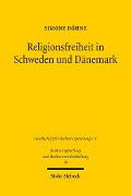 Cover-Bild zum Titel 'Religionsfreiheit in Schweden und Dänemark' von 'Simone Böhne'