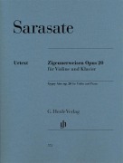 Cover-Bild zum Titel 'Zigeunerweisen op. 20 für Violine und Klavier' von 'Pablo de Sarasate'