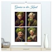 Cover-Bild zum Titel 'Gemüse in der Kunst (hochwertiger Premium Wandkalender 2026 DIN A2 hoch), Kunstdruck in Hochglanz' von 'Steffen Gierok-Latniak'
