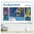 Surfparadies Urnersee (hochwertiger Premium Wandkalender 2024 DIN A2 quer), Kunstdruck in Hochglanz - Alois J. Koller