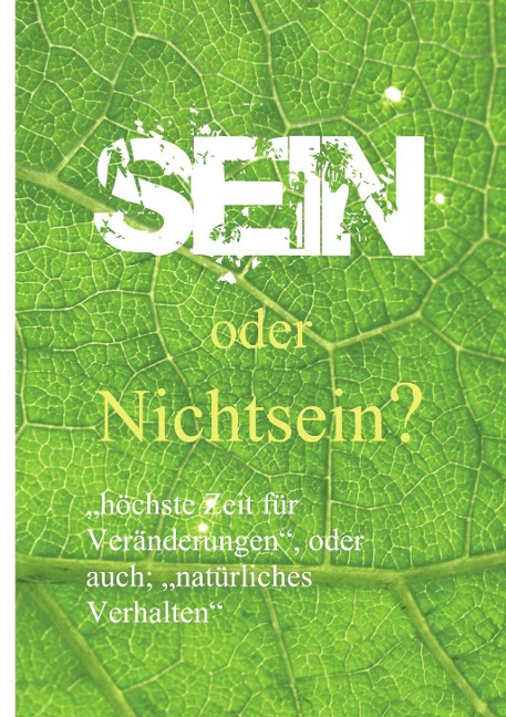 Sein oder Nichtsein? - Janusz Z. Kobylanski V. G.