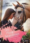 Cover-Bild zum Titel 'Drei Pferdefreundinnen - Ein neuer Star im Sattel' von 'Antje Szillat'