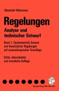 Cover-Bild zum Titel 'Regelungen Analyse und technischer Entwurf' von 'Alexander Weinmann'