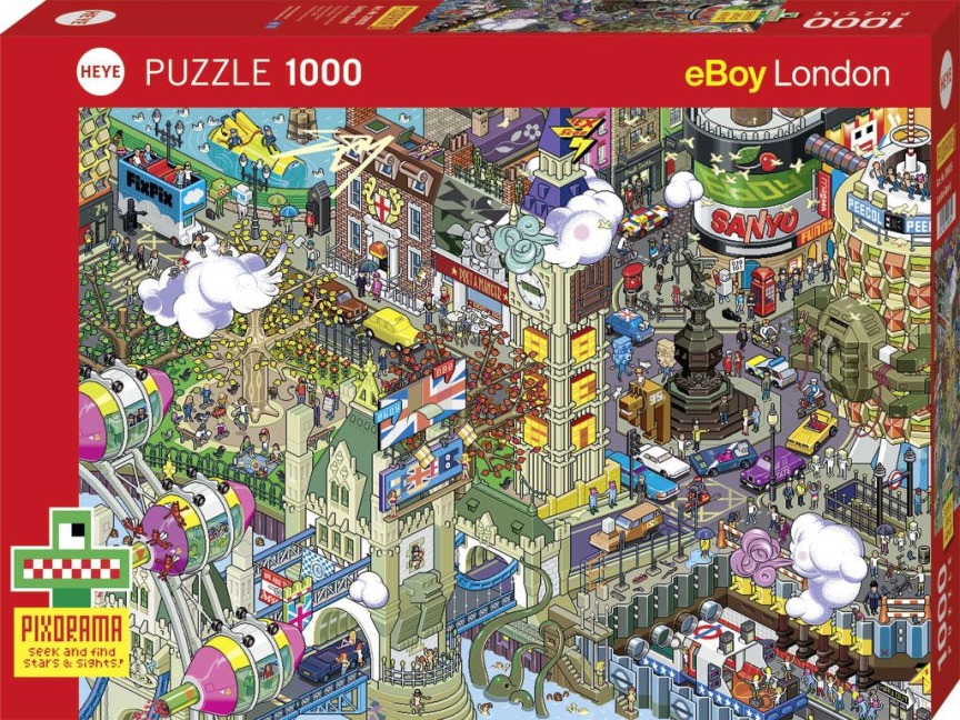 London Quest Puzzle 1000 Teile - eBoy