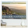 Schneeberg Perspektiven - Elbsandstein (hochwertiger Premium Wandkalender 2025 DIN A2 quer), Kunstdruck in Hochglanz - Kevin Walther