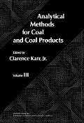 Cover-Bild zum Titel 'Analytical Methods for Coal and Coal Products' von ''