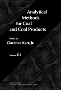 Cover-Bild zum Titel 'Analytical Methods for Coal and Coal Products' von ''
