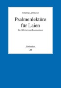 Cover-Bild zum Titel 'Psalmenlektüre für Laien' von 'Johannes Ahlmeyer'