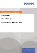 Cover-Bild zum Titel 'Biotechnologie' von 'A. Schneider'