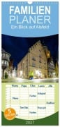 Cover-Bild zum Titel 'Familienplaner 2027 - Ein Blick auf Alsfeld mit 5 Spalten (Wandkalender, 21 x 45 cm) CALVENDO' von 'Markus W. Lambrecht'