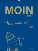 Cover-Bild zum Titel 'MOIN!: Wandkalender 2027 - Watt mutt, dat mutt' von ''